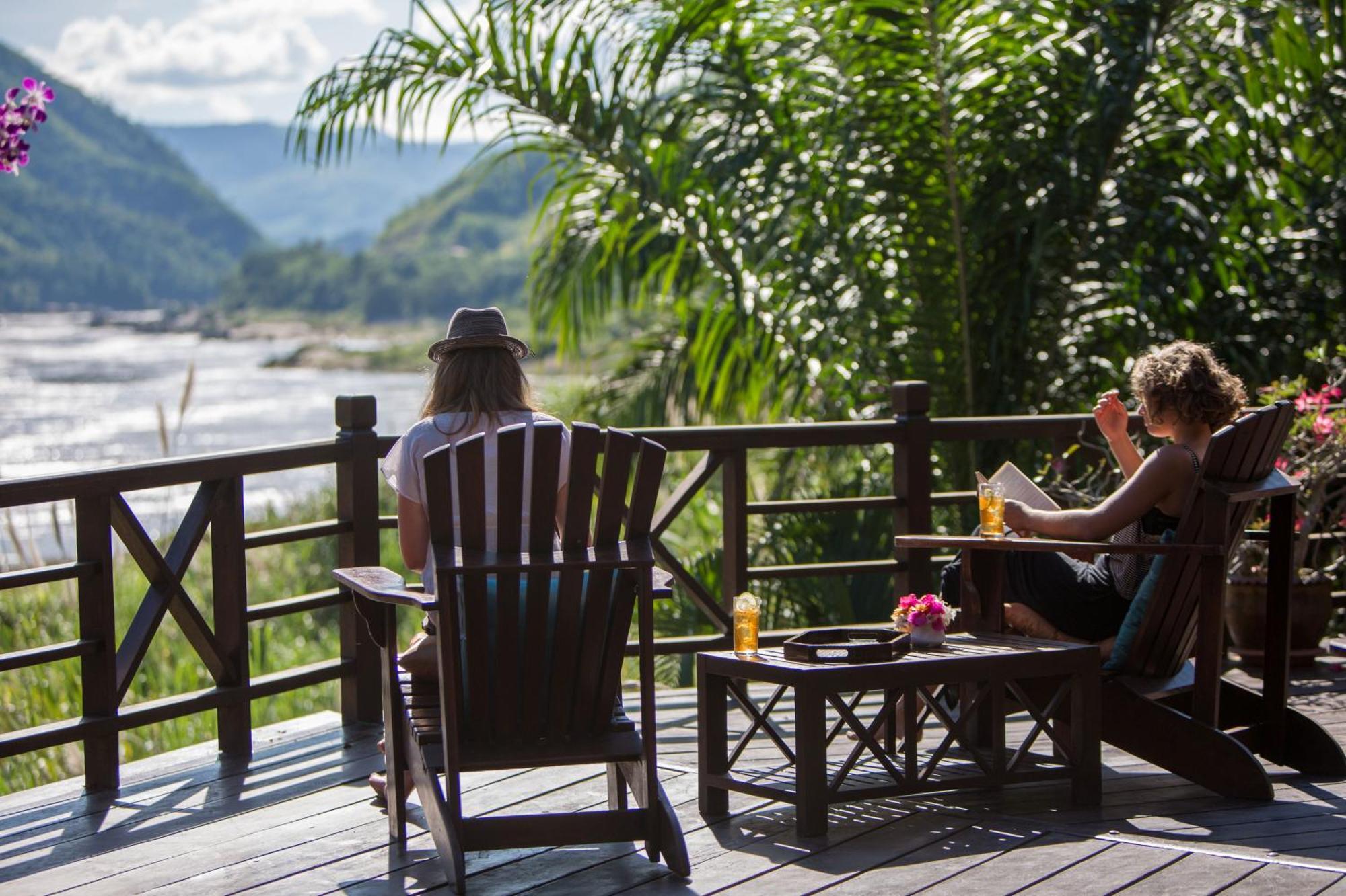 The Luang Say Lodge Pakbeng Exterior photo